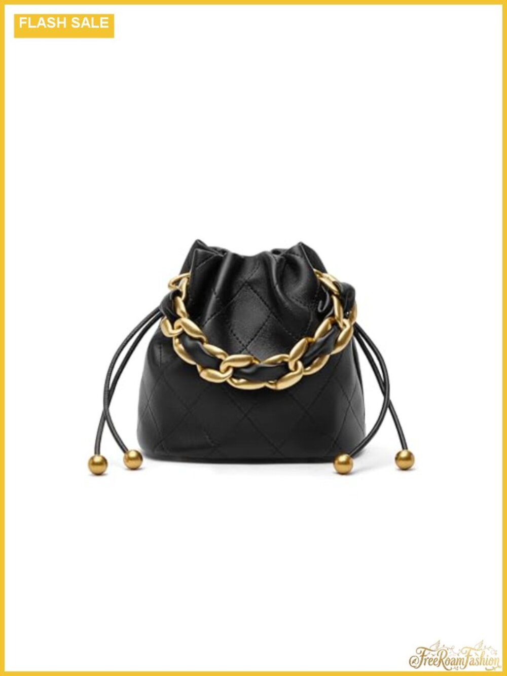 Genuine Leather Top Handle Bucket Bag Convertible Crossbody Purse